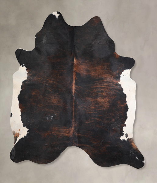 Dark Brindle Cowhide Rug #A30072