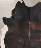 Dark Brindle Cowhide Rug #A30072