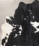 Black and White Cowhide Rug #A30094