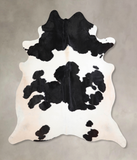 Black and White Cowhide Rug #A30101