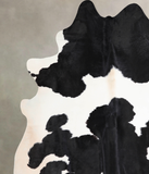 Black and White Cowhide Rug #A30101