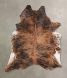 Medium Brindle Cowhide Rug #A30142