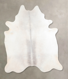 Light Grey Cowhide Rug #A30172