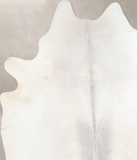 Light Grey Cowhide Rug #A30172