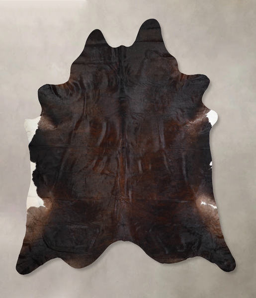 Dark Brindle Cowhide Rug #A30175