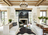 Dark Brindle Cowhide Rug #A30175