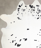 Black and White Cowhide Rug #A30177