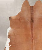 Brown and White Regular Cowhide Rug #A30205