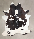 Black and White Cowhide Rug #A30215