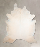 Ivory with Beige Cowhide Rug #A30218