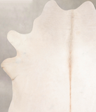 Ivory with Beige Cowhide Rug #A30261
