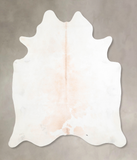 Ivory with Beige Cowhide Rug #A30295