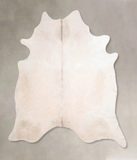 Ivory with Beige Cowhide Rug #A30300