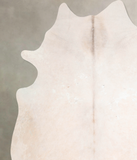 Ivory with Beige Cowhide Rug #A30300