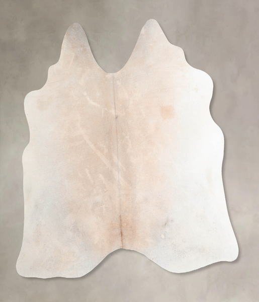 Grey with Beige Cowhide Rug #A30308