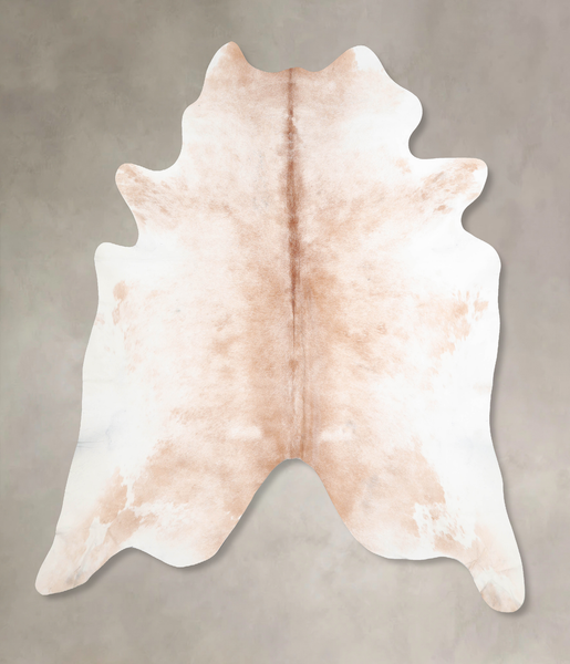 Light Caramel Cowhide Rug #A30347