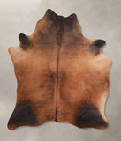 Warm Caramel Cowhide Rug #A30358