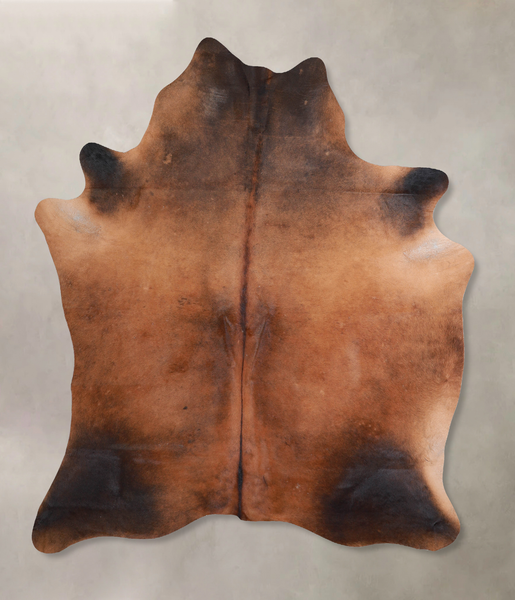 Warm Caramel Cowhide Rug #A30358
