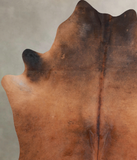 Warm Caramel Cowhide Rug #A30358