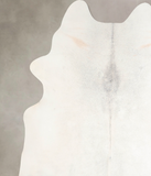 Light Grey Cowhide Rug #A30373