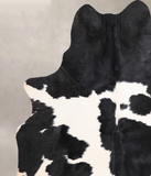 Black and White Cowhide Rug #A30402