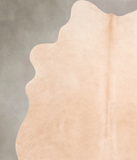 Beige Cowhide Rug #A30454