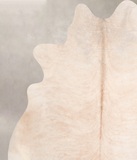 Beige Cowhide Rug #A30493