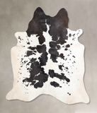 Black and White Cowhide Rug #A30496
