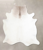 Grey with White Cowhide Rug #A30512