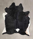Black and White Cowhide Rug #A30514