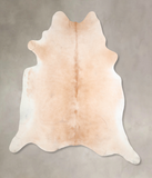 Beige Cowhide Rug #A30532