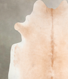 Beige Cowhide Rug #A30532