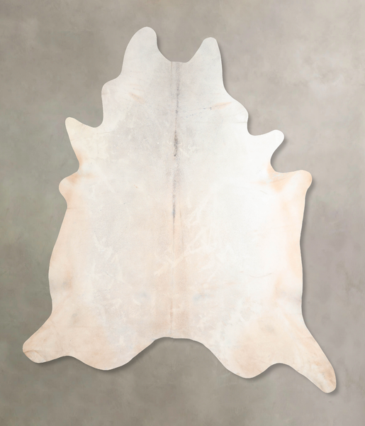 Grey with Beige Cowhide Rug #A30573