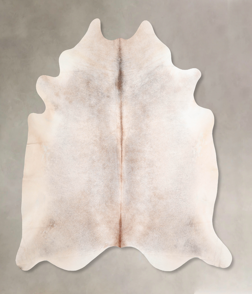 Grey with Beige Cowhide Rug #A30581