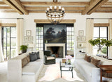 Ivory with Beige Cowhide Rug #A30594