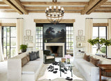 Black and White Cowhide Rug #A30599