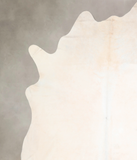 Ivory with Beige Cowhide Rug #A30604