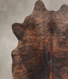 Dark Brindle Cowhide Rug #A30648