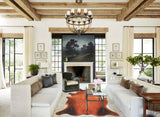 Solid Brown Cowhide Rug #A30693