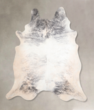 Grey Brindle Cowhide Rug #A30701