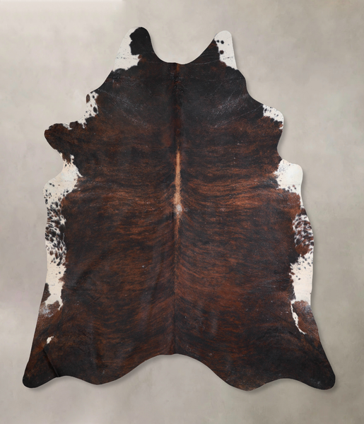 Dark Brindle Cowhide Rug #A30721