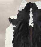 Black and White Cowhide Rug #A30739