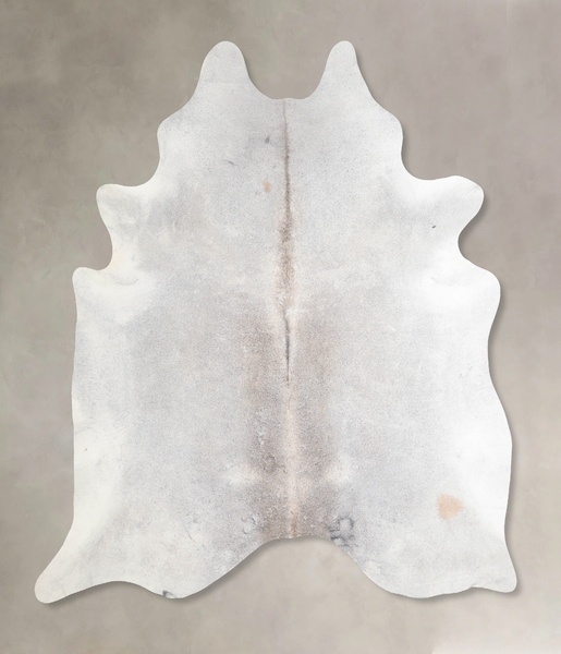Grey with Beige Cowhide Rug #A30751