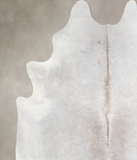 Grey with Beige Cowhide Rug #A30751