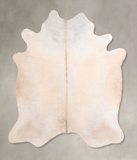Ivory with Beige Cowhide Rug #A30798