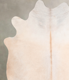 Ivory with Beige Cowhide Rug #A30798