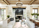 Ivory with Beige Cowhide Rug #A30798