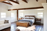 Ivory with Beige Cowhide Rug #A30798