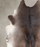 Dark Grey Cowhide Rug #A30800