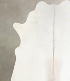 Grey with Beige Cowhide Rug #A30804
